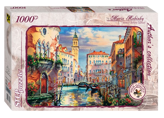 Пазл 1000 детаталей с изображением венеции
