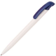 Изображение Ручка шариковая Clear Solid, белая с синим