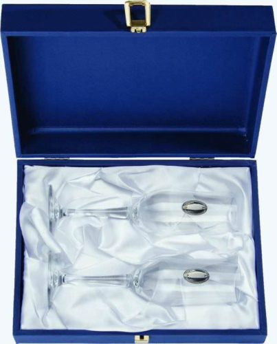 Изображение Бокалы для шампанского Chinelli, подарочная упаковка