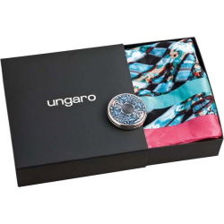Набор Ungaro: зеркало складное, платок шелковый