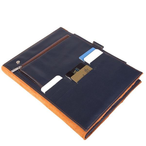Изображение Чехол для iPad Palermo, кожаный, синий