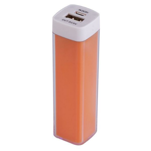 Изображение Универсальный аккумулятор Bar, 2200 mAh, оранжевый