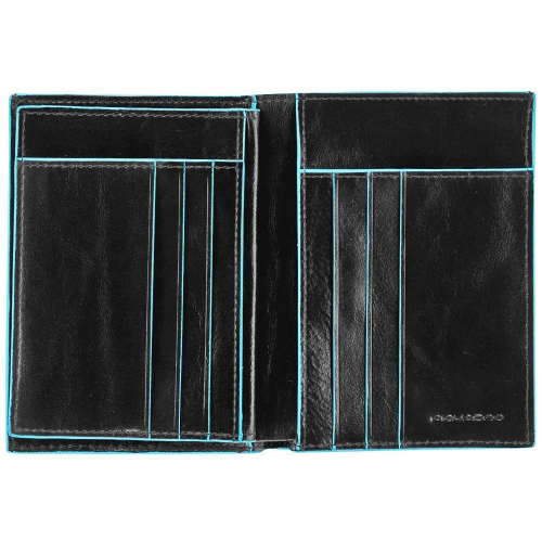 Изображение Бумажник Piquadro Blue Square черного цвета 