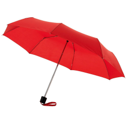 Зонт женский складной Bernard, 3 сложения, красный