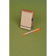 Изображение Блокнот на кольцах Eco Note с ручкой, оранжевый 