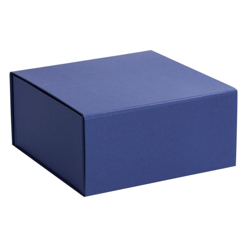 Изображение Коробка Shine раскладная на магнитах, синяя, 22*21 см