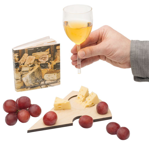 Изображение Набор для сыра и вина Лакомый кусочек