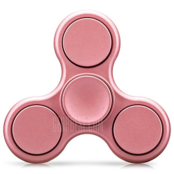 Fidget Spinner Deluxe, керамические подшипники, soft touch покрытие, розовый