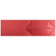 Изображение Коробка Shine раскладная на магнитах, красная, 22*21 см