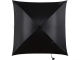 Изображение Зонт трость механический квадратной формы, черный