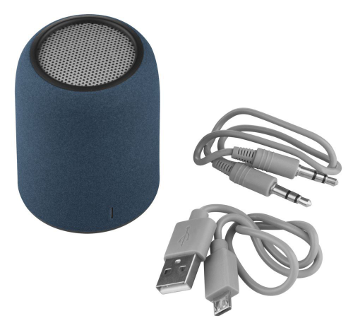 Изображение Беспроводная миниатюрная Bluetooth колонка синяя Uniscend Grinder