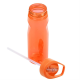 Изображение Спортивная бутылка Start с трубочкой, оранжевая