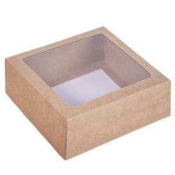 Коробка с прозрачным окном Craft, 15*15 см