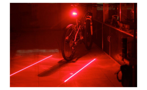 Изображение Светящиеся линии для велосипеда
