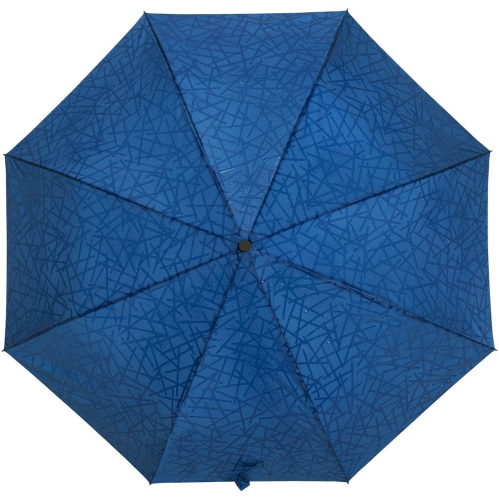 Изображение Складной зонт Magic с проявляющимся рисунком, синий