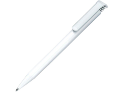 Ручка пластиковая шариковая Super-Hit Basic Polished белая