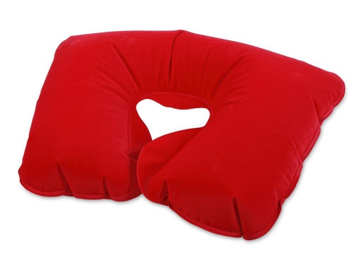 Изображение Дорожная подушка надувная Сеньос, красная