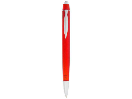 Изображение Ручка пластиковая шариковая Albany красный прозрачная, чернила черные