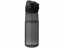 Бутылка спортивная Capri черный прозрачная