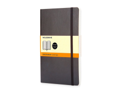 Записная книжка А6 Classic Soft (в линейку) черная