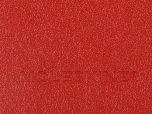 Изображение Записная книжка А5 Classic Soft (в линейку) красная