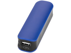 Портативное зарядное устройство Edge, 2000 mAh ярко-синее