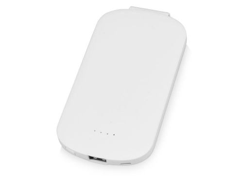 Изображение Портативное зарядное устройство Pin с клипом, 4000 mAh белое