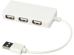 USB Hub на 4 порта Brick белый