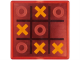 Изображение Магнитная игра Winnit крестики-нолики красный прозрачная