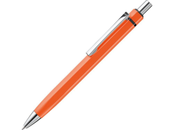 Ручка металлическая шариковая шестигранная Six оранжевая