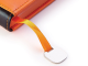Изображение Ежедневник недатированный А5 Polo оранжевый, искусственная кожа