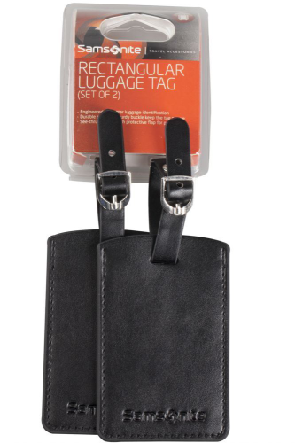 Изображение Набор из 2 бирок Luggage Accessories, черный