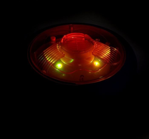 Изображение Аэромяч "Диско", световые эффекты, работает от батареек