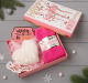 Изображение Подарочный набор "Pink holidays": носки и ёлочная игрушка