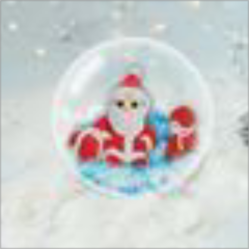 Изображение Набор для творчества "Сказка в шаре. Дед Мороз и подарки" с массой для лепки