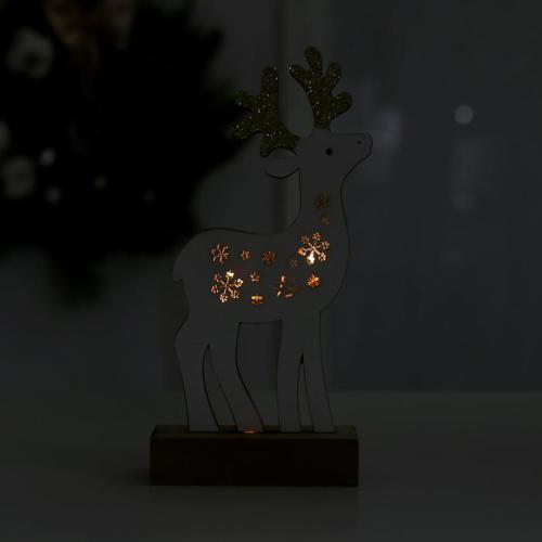 Изображение Новогодний декор с подсветкой Снежный олень