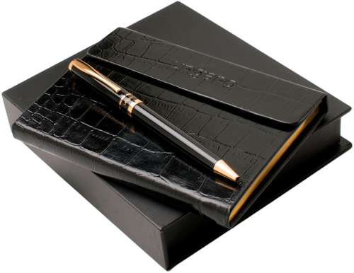 Изображение Подарочный набор Ungaro: дизайнерский блокнот, ручка шариковая