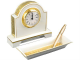 Изображение Подарочный набор: настольные часы и керамический офисный органайзер Rudolf Kampf