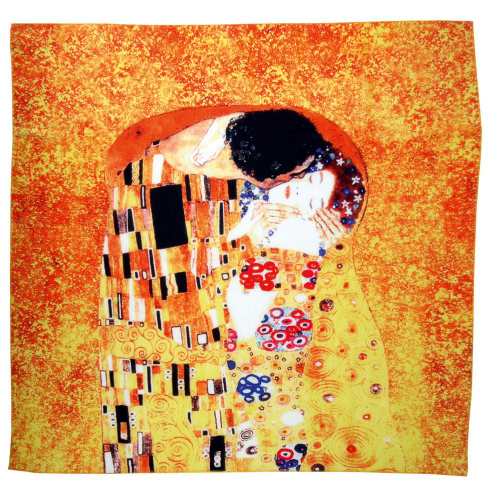 Изображение Набор: платок, складной зонт Климт. Поцелуй