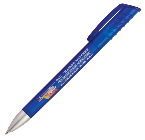 Изображение Ручка шариковая Top Spin Frozen, синяя