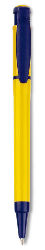Изображение Ручка шариковая Kreta Special, желтая с синим