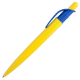 Изображение Ручка шариковая Viva, желтая с синим