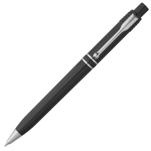 Изображение Ручка шариковая Raja Chrome, черная