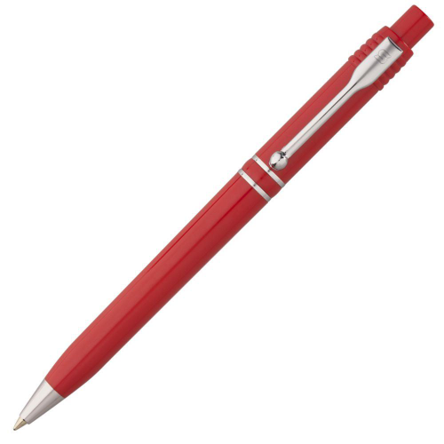 Изображение Ручка шариковая Raja Chrome, красная