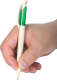 Изображение Ручка шариковая Bio-Pen, с зеленой вставкой