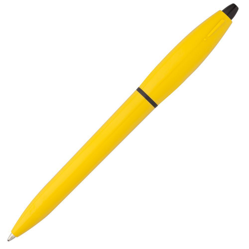 Изображение Ручка шариковая S! (Си), желтая