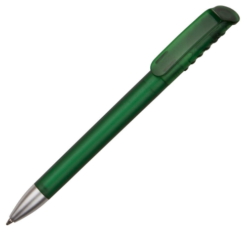 Изображение Ручка шариковая Top Spin Frozen, зеленая