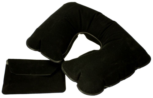 Изображение Надувная подушка под шею в чехле Sleep, черная