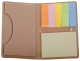 Изображение Футляр для визитки Eco holder с клейкими листочками, бурый
