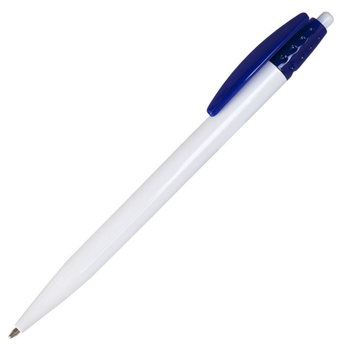 Изображение Ручка шариковая Champion, белая с синим